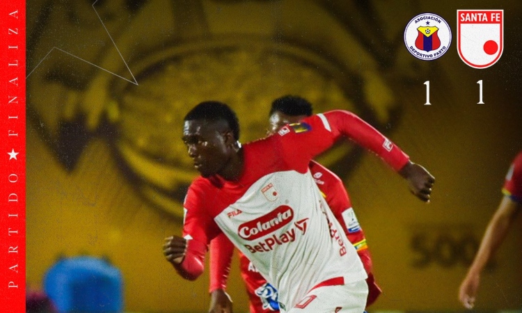  ¡Santa Fe rescató un punto al final de Pasto!

 – En un click