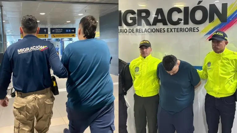  Capturan colombiano a colombiano deportado desde los Estados Unidos con rojo circular por interpol – 

 – En un click