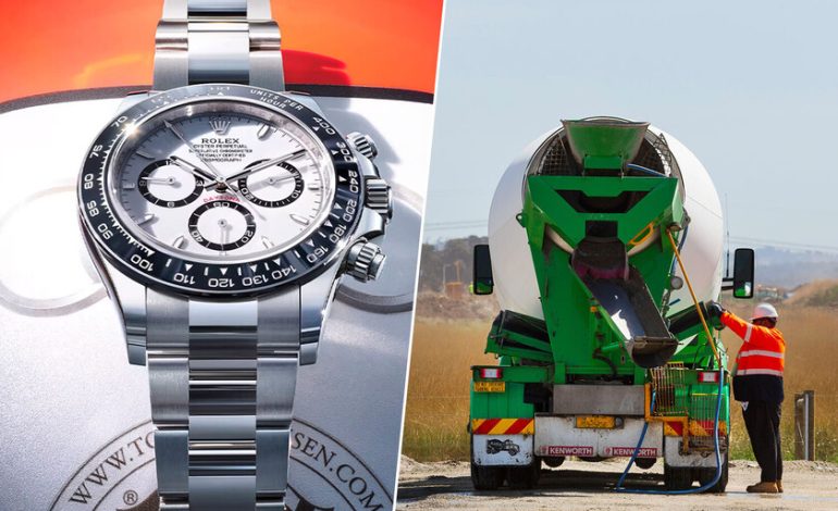 En 2016, un director de obra perdió su Rolex de 16.000 euros en un vertido de hormigón. Entonces demandó a su empresa.
– En un click
