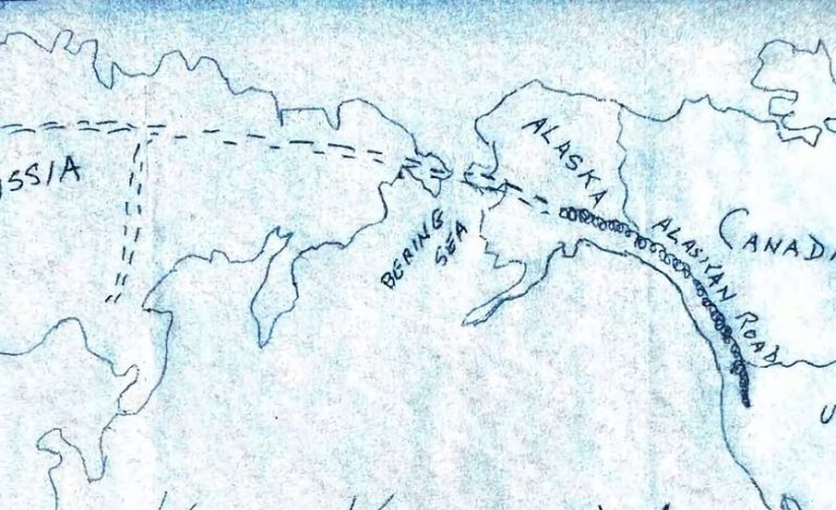 Un túnel entre Rusia y Alaska.
 – En un click