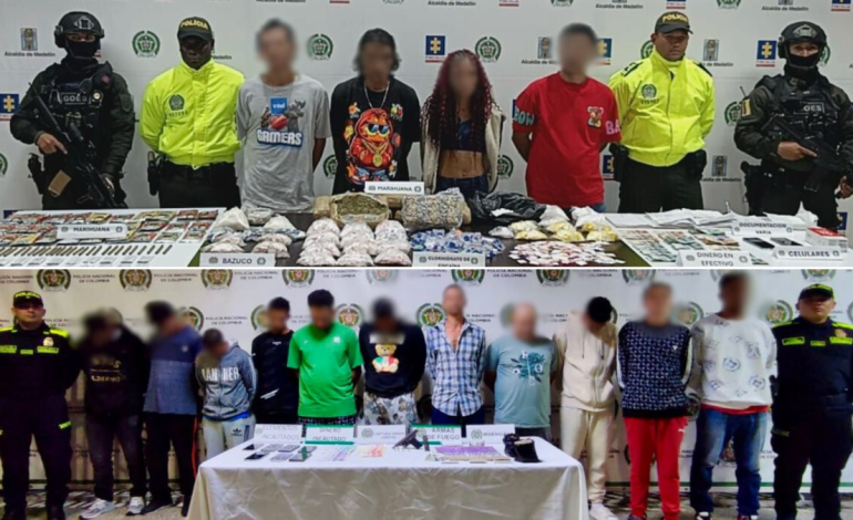 fueron capturados dos líderes y 13 miembros de ‘Los Chatas’ y ‘The Independence’

 – En un click