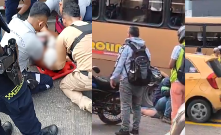 Autobús de servicio público atropella a tres mujeres en barrio Recreo: una víctima presenta traumatismo craneoencefálico moderado
 – En un click