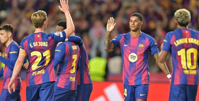 Barcelona goleó 6-1 al Olympiakos con hat-trick de Fermín
– En un click
