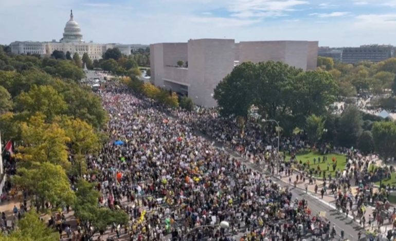 Protestas masivas contra Donald Trump en Estados Unidos
– En un click