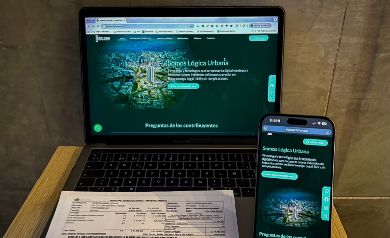 Crean en Santander novedosa herramienta digital para que ciudadanos reclamen cobros excesivos en el impuesto predial de Bucaramanga: así funciona
 – En un click