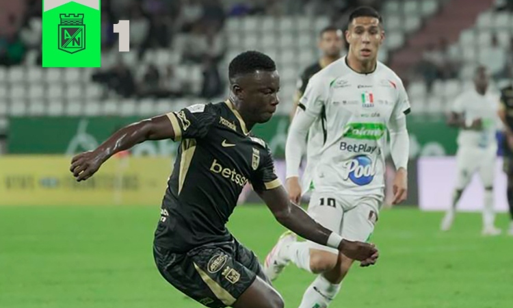 Nacional vence a Once Caldas en Cuartos de Final, ida de la Copa
– En un click
