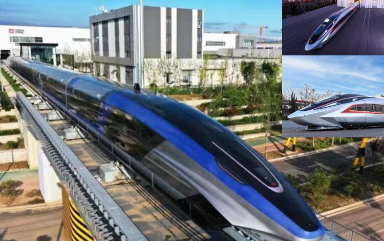 El tren chino CR450 bate el récord mundial al alcanzar 451 km/h – 
 – En un click