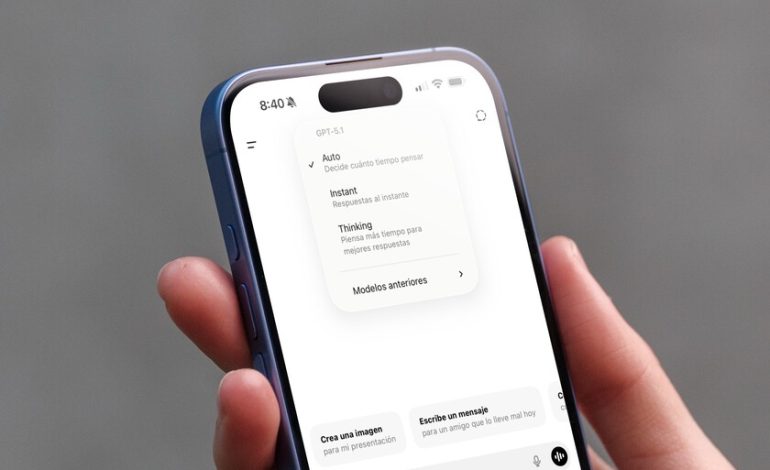OpenAI ha lanzado GPT-5.1 con dos personalidades porque 800 millones de usuarios no quieren la misma IA

 – En un click