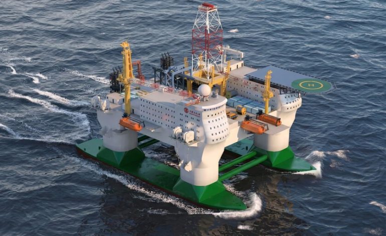 China está construyendo una megaestructura para la investigación en aguas profundas. Por alguna razón, resista las bombas nucleares.

 – En un click