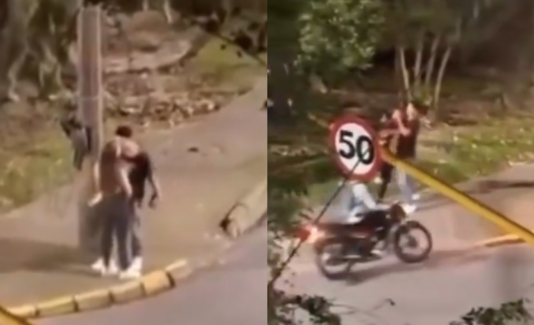 Motociclistas salvaron a mujer que iba a ser víctima de violencia por parte de su pareja en Envigado

 – En un click