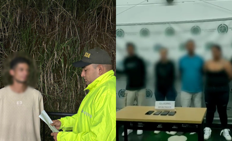 Capturados ‘Chili’ y ‘La Señora’, líderes del ‘clan del Golfo’ acusados ​​de coordinar ataques contra la fuerza pública en Antioquia

 – En un click