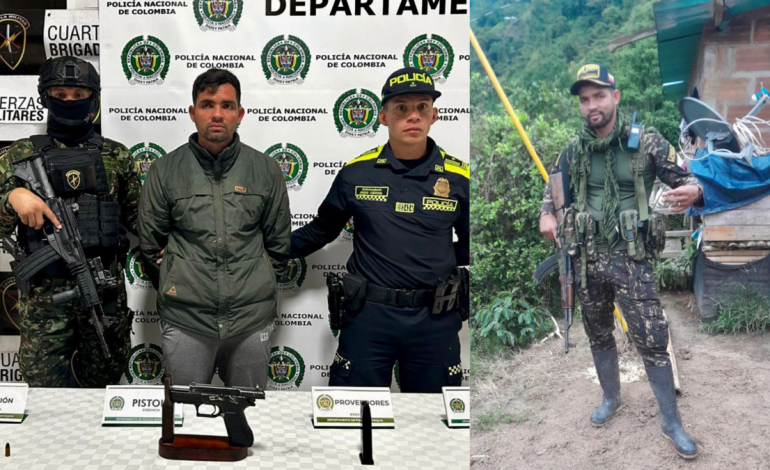 Los homicidios y atentados contra la fuerza pública a los que estaría vinculado alias Richard, líder del frente 36 capturado en Yarumal, Antioquia

 – En un click