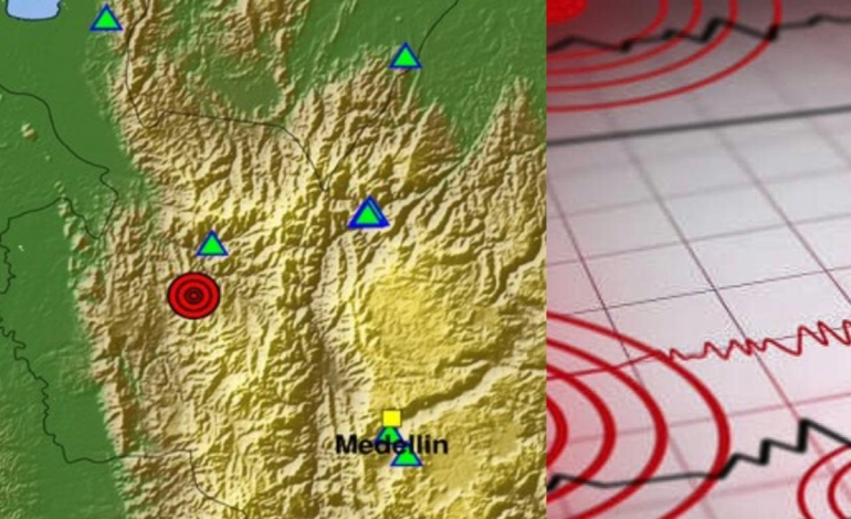  El Servicio Geológico Colombiano informó el epicentro, magnitud y profundidad

 – En un click