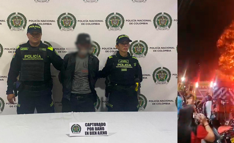  Capturan a reciclador acusado de provocar voraz incendio en Medellín que dejó cuatro viviendas destruidas

 – En un click