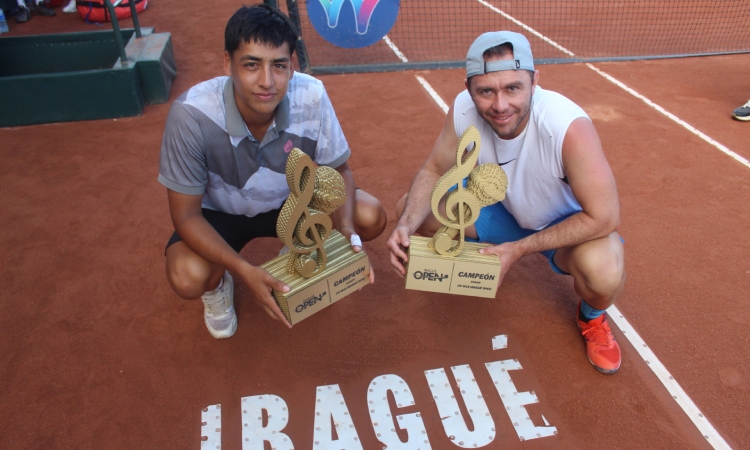 La historia de Juan Gómez para ganar el dobles en el Abierto de Ibagué

 – En un click