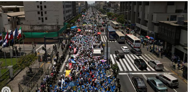 Mineros protestan en Perú contra el proceso de formalización – 

 – En un click