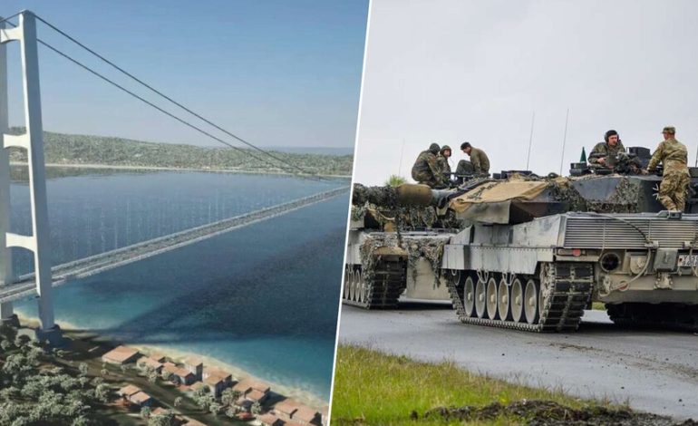  Italia introdujo un puente entre Sicilia y Calabria en la OTAN como «gasto militar». Ni siquiera los tanques pueden cruzarlo.

 – En un click