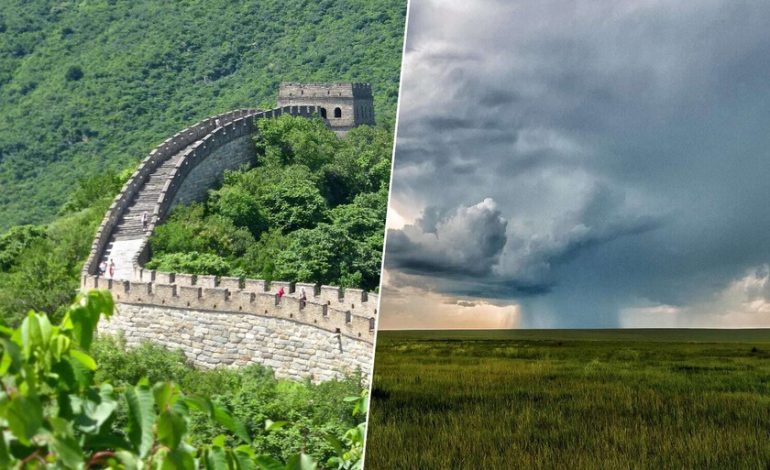  China lleva 50 años construyendo la Gran Muralla Verde. Lo que no había planeado era alterar las lluvias.

 – En un click