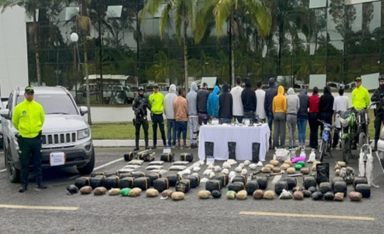  19 capturas y múltiples decomisos en Quindío y Valle del Cauca

 – En un click