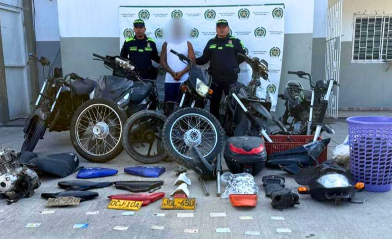  Capturan en Barranquilla a presunto destinatario de motocicletas robadas en el barrio La Pradera

 – En un click