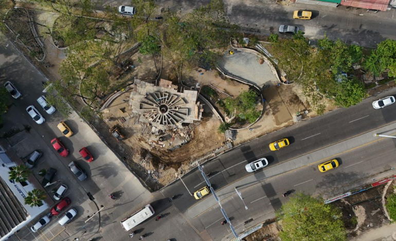  Las obras ponen fin a las inundaciones en el Castillo de San Felipe con la restauración del Reloj Floral

 – En un click