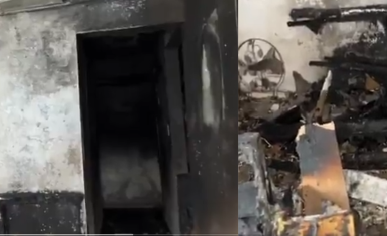  Así quedó la casa en Medellín que estalló en llamas por falla en el alumbrado navideño: tres niños permanecen internados en UCI

 – En un click