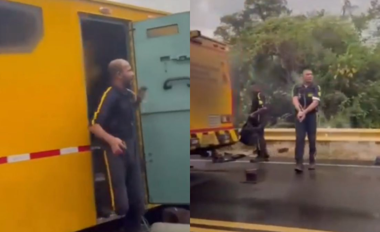  Los detalles del insólito intento de robo a un carro de valores en la vía Riohacha-Santa Marta deja muerto al presunto agresor

 – En un click