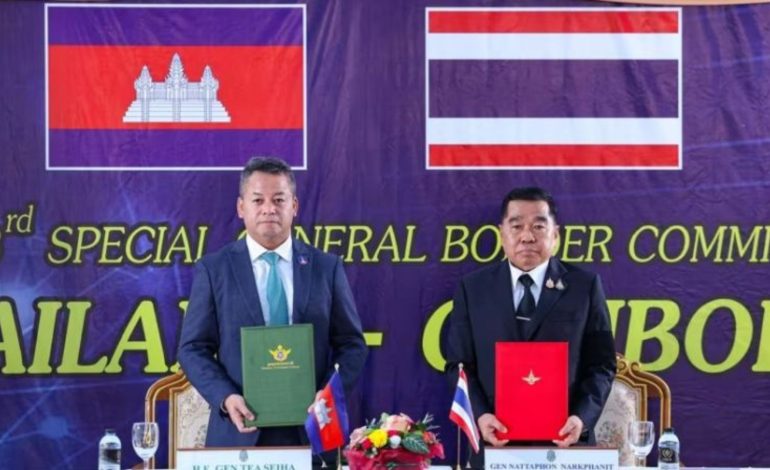  Vientos de paz entre Tailandia y Camboya

 – En un click
