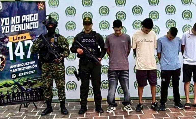  Fueron capturados cinco integrantes del grupo armado organizado residual Estructura 33 y dos del ELN

 – En un click