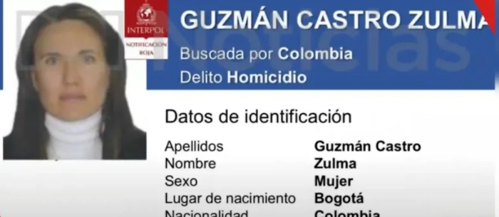  Zulma Guzmán Castro, Interpol emitió Circular Roja sospechosa por envenenamiento de 2 niñas en Bogotá – 

 – En un click