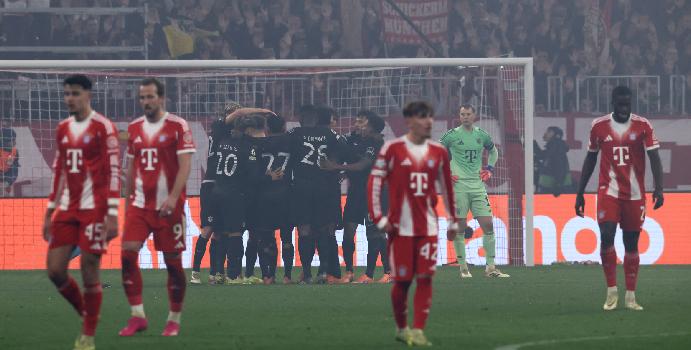  El Sporting de Luis Suárez no pudo con el Bayern de Luis Díaz

 – En un click