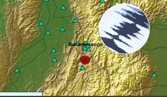  Sismo en la noche del Día de Velitas sacude Santander, sin reportes de daños

 – En un click