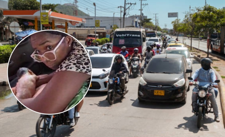  Una mujer dio a luz a su bebé dentro de un vehículo que solicitó mediante solicitud en Cartagena: ‘Es un niño fuerte, sano y feliz’

 – En un click