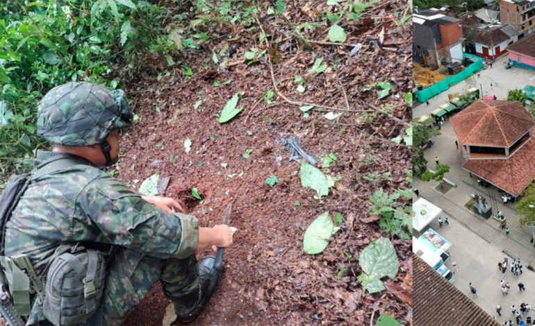  Anorí (Antioquia):;Ejército desactiva siete minas antipersonal instaladas por las disidencias ‘Calarcá’

 – En un click