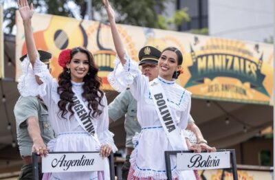  Manizales recibe con entusiasmo a las candidatas a la Reina Internacional del Café

 – En un click