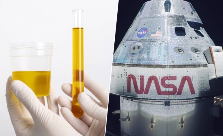  Artemis II tiene un inodoro que evacua la orina de los astronautas al espacio. El problema es que se ha congelado.

 – En un click