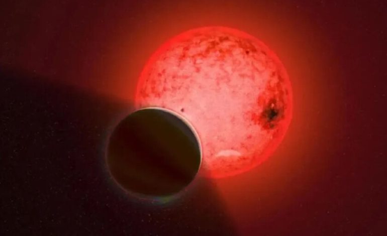  Este planeta es demasiado grande para su estrella. Cuando intentamos averiguar el motivo, encontramos algo aún más desconcertante.

 – En un click