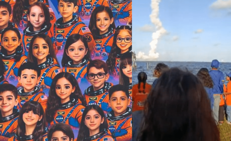  ‘¡Soy feliz y aunque soy pequeña quiero ir a la Luna!’

 – En un click