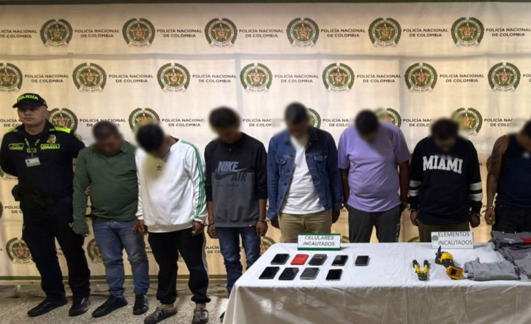  Pandilla captura robo de infraestructura de telecomunicaciones Antioquia 2026

 – En un click