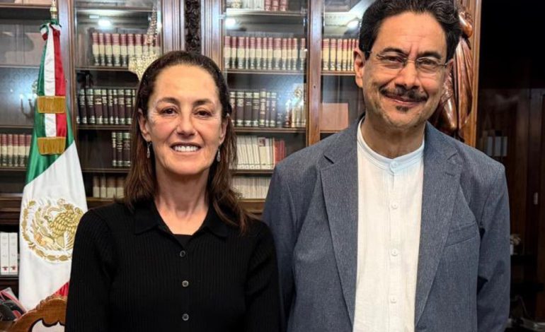  Iván Cepeda conoció a Claudia Sheinbaum por segunda vez

 – En un click