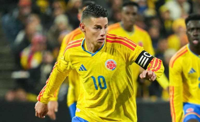  ¿Qué pasó con James Rodríguez?

 – En un click